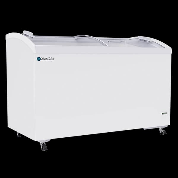 Conservador Congelados Tapa Curva CHC400 METALFRIO CHC-400 — Equipo de Refrigeración Comercial RefriExpress