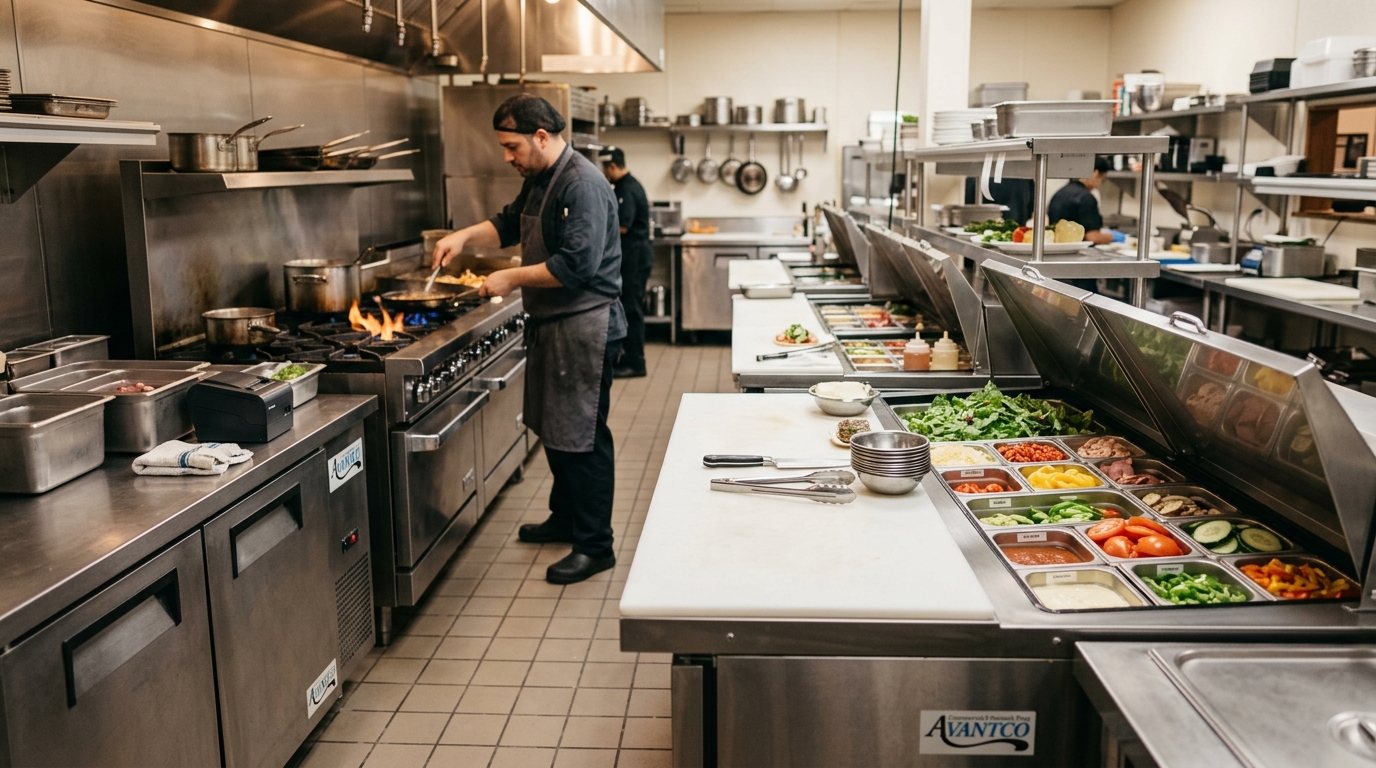Kit Restaurante / Cocina Comercial